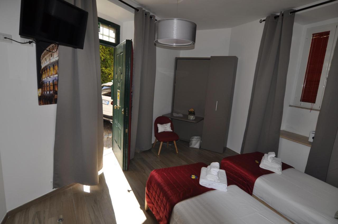 Flatinrome Trastevere Deluxe Rooms - Green Patio Roma Exterior foto